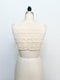 Ecru Cotton Lace Applique for Back Top
